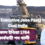 Executive Jobs Posts In Coal India