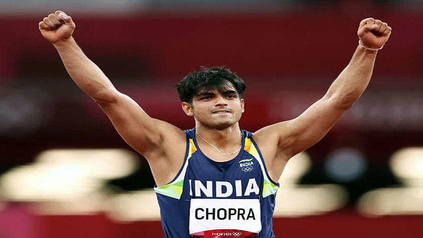 Neeraj Chopra takes second place নীৰজ চোপ্ৰা