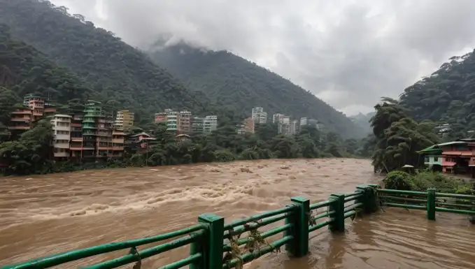 Today's Sikkim Flood Updates:ছিকিমত বানপানীৰ প্ৰভাৱ | সকলো বিদ্যুৎ কেন্দ্ৰ সম্পূৰ্ণৰূপে বন্ধ: 