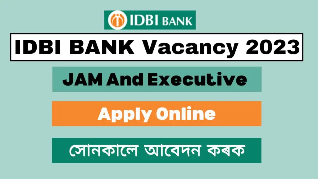 IDBI Junior Assistant Manager