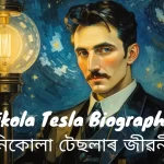 Nikola Tesla Biography In Assamese: নিকোলা টেছলাৰ জীৱনী, অল্টাৰনেটিং কাৰেণ্ট (AC) বৈদ্যুতিক প্ৰণালীৰ বিকাশক, Tesla coil উদ্ভাৱক