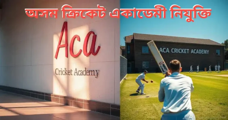 Aca Cricket Academy Recruitment: অসম ক্ৰিকেট একাডেমী নিযুক্তি