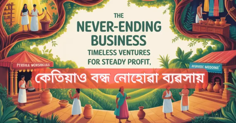 কেতিয়াও বন্ধ নোহোৱা ব্যৱসায়