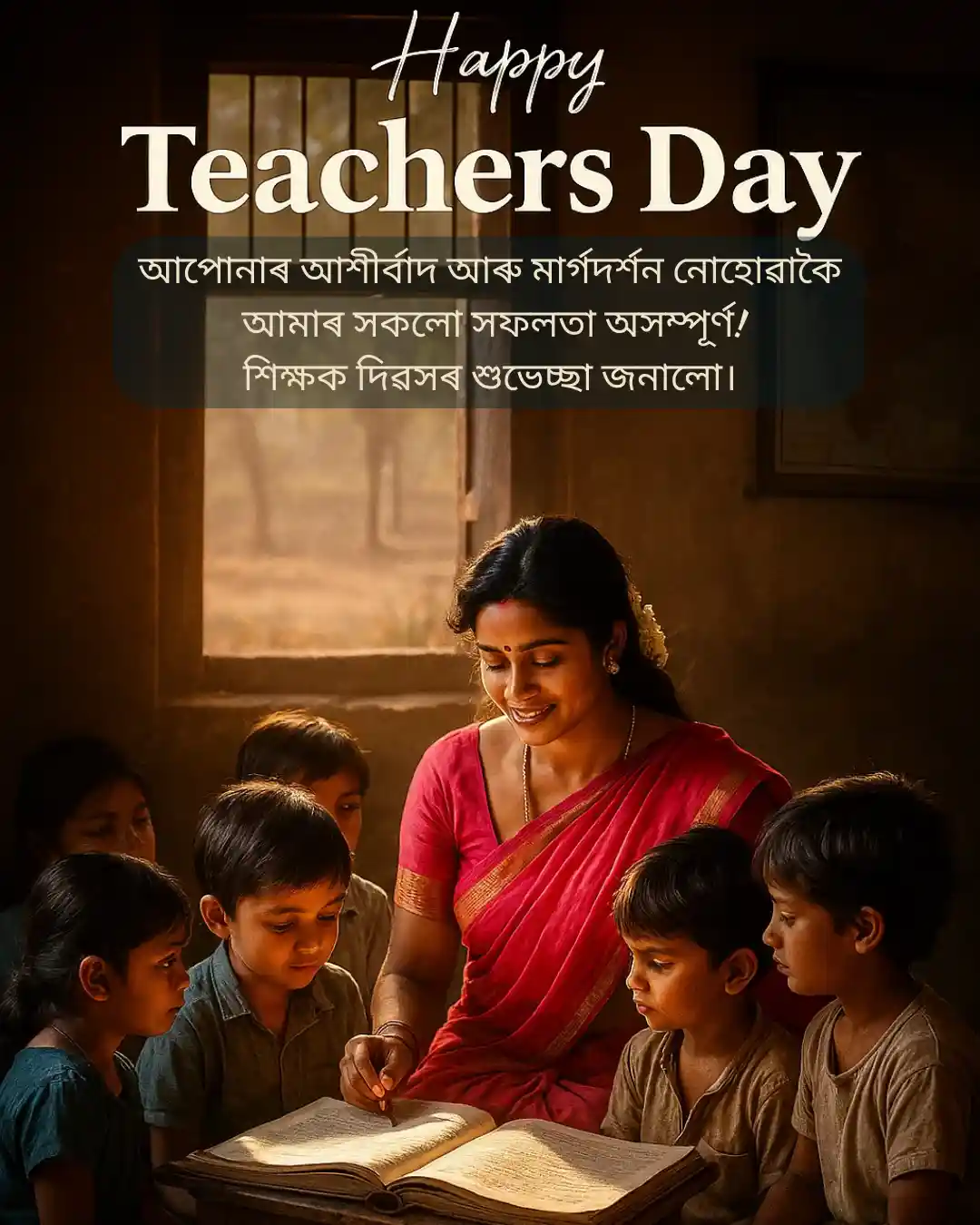 free assamese teachers day image download