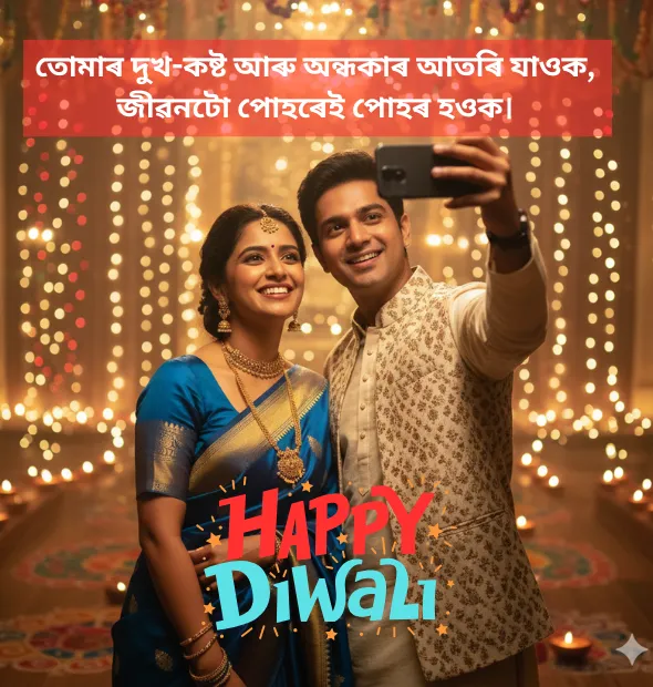 assamese dipawali poster