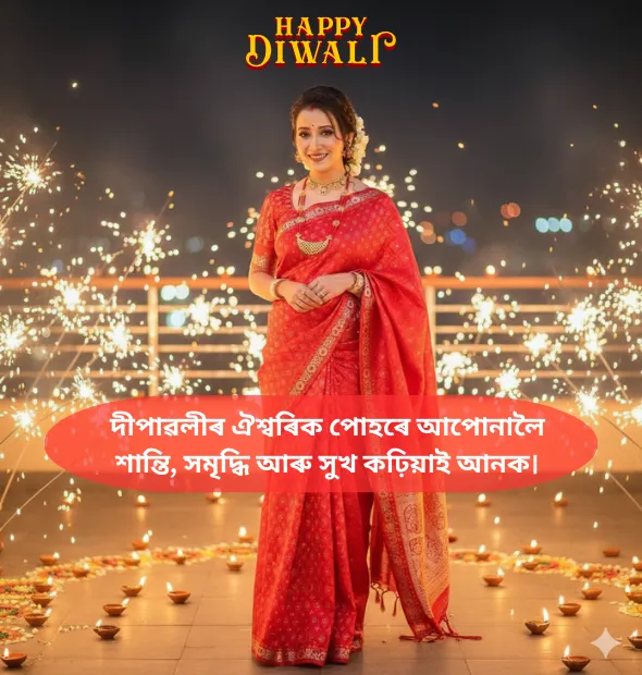 assamese dipawali poster